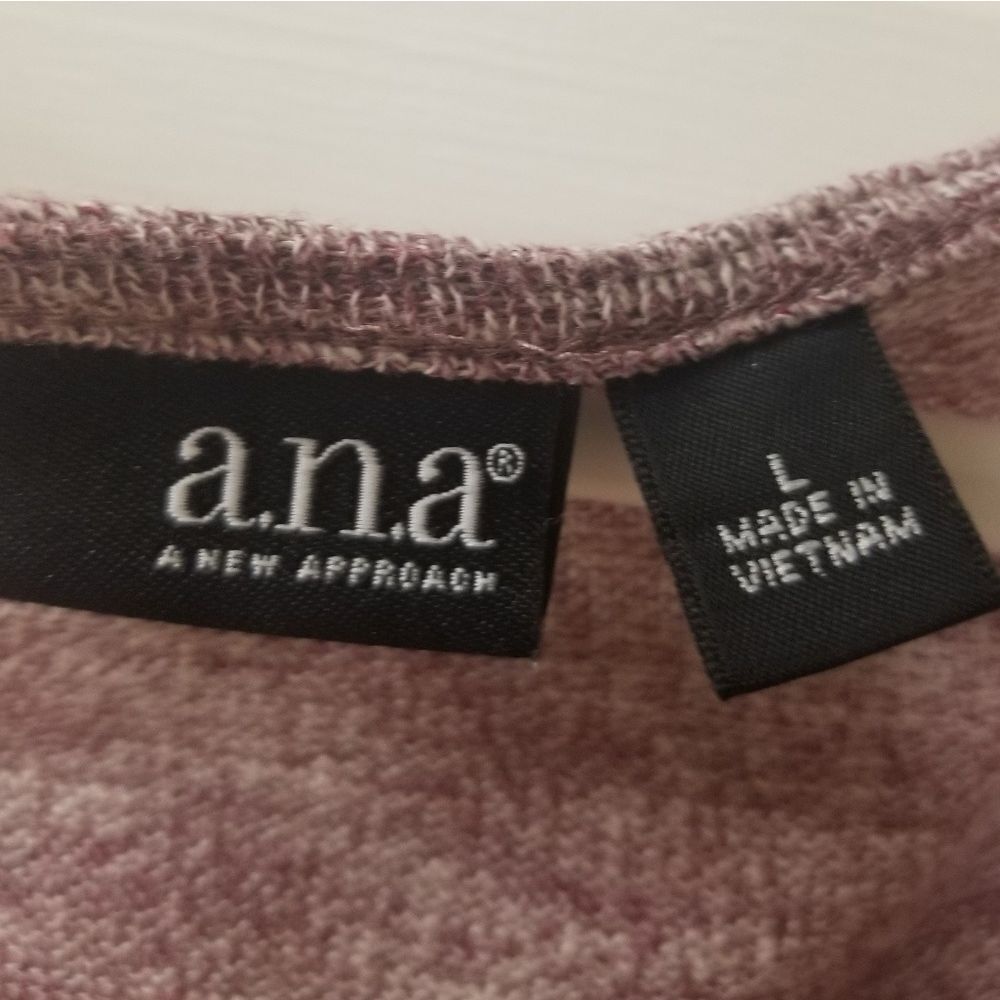 Womens a.n.a. large 3/4 length tunic sweater - Picture 5 of 5